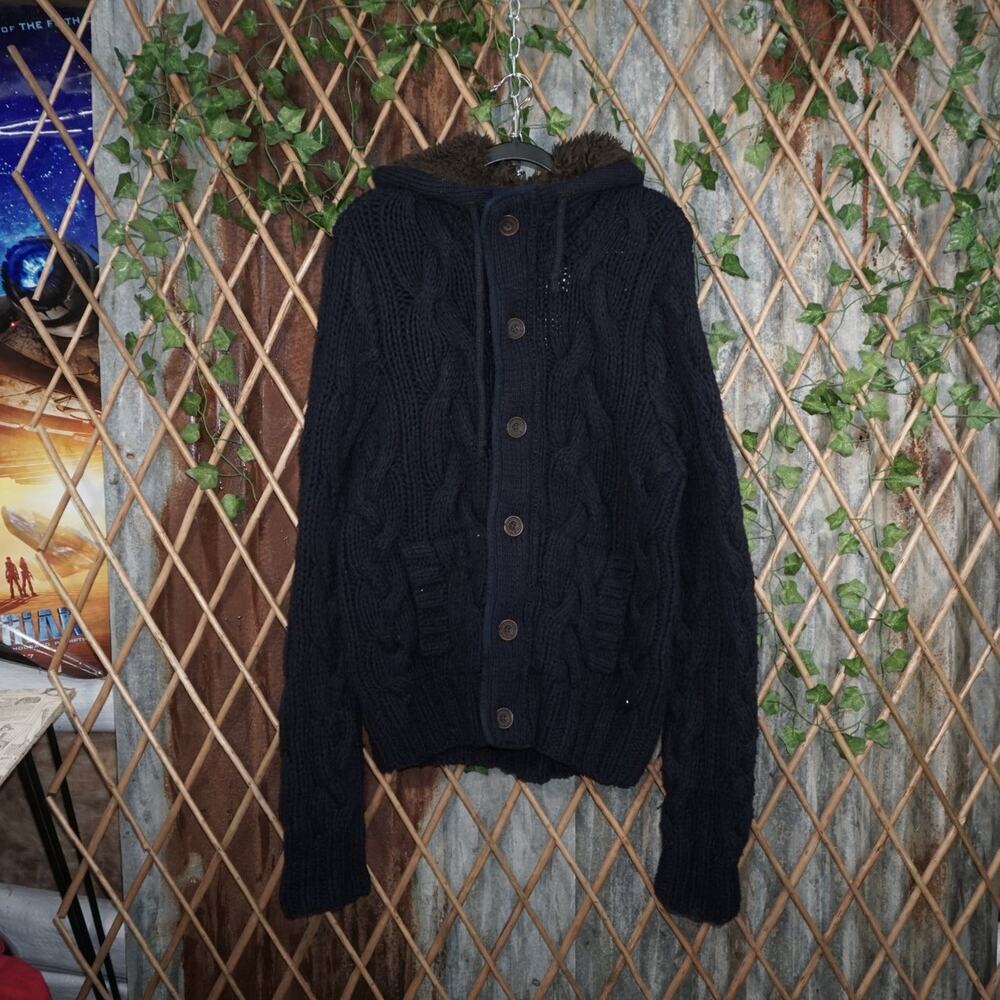 M - Vintage Y2K Abercrombie & Fitch Jackets Coats knitted
